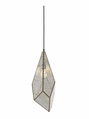Modern Geometric Dark Tone Brass MALINA Pendant Light